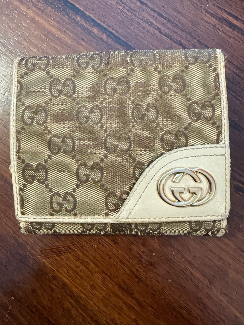 Gucci Monogram GG Marmont Bifold Wallet